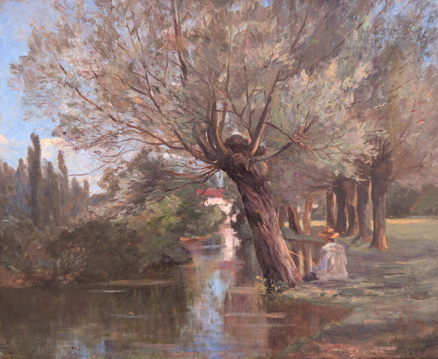 to be : La pêche - French Art Shop