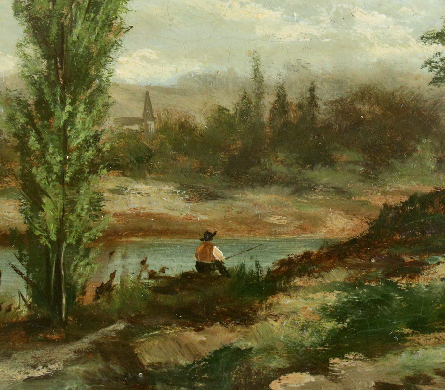 Un Pêcheur - French Art Shop