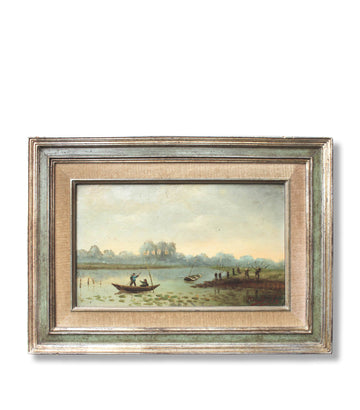 River Fishing - French Art Shop