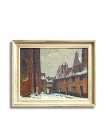 L'hiver à Gand - French Art Shop