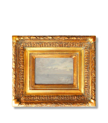 Voiliers au Loin - French Art Shop