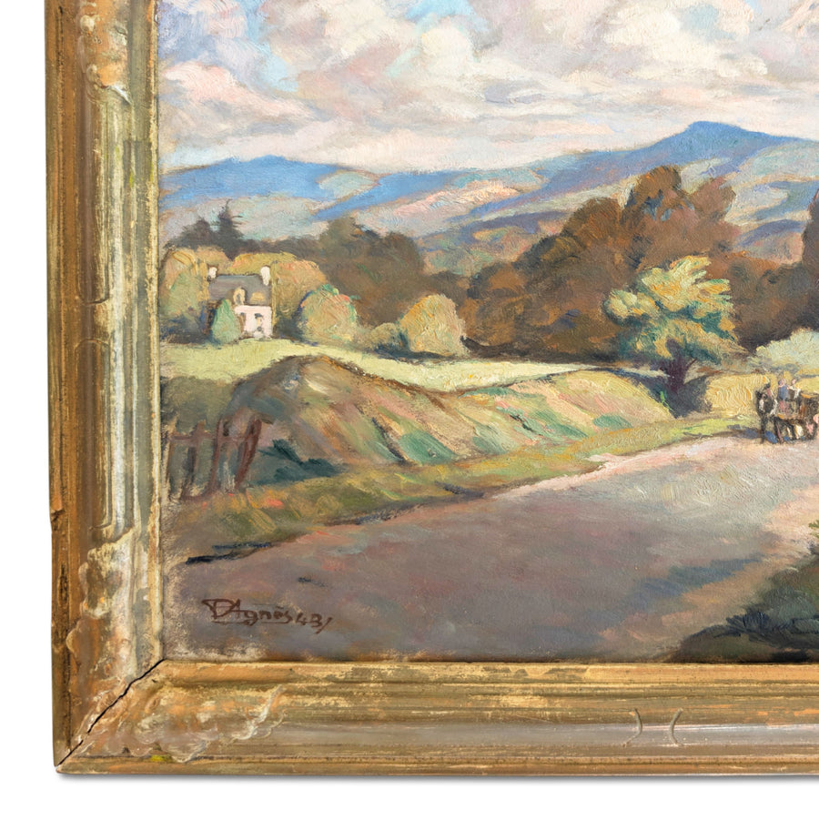 to be : La charrette - French Art Shop