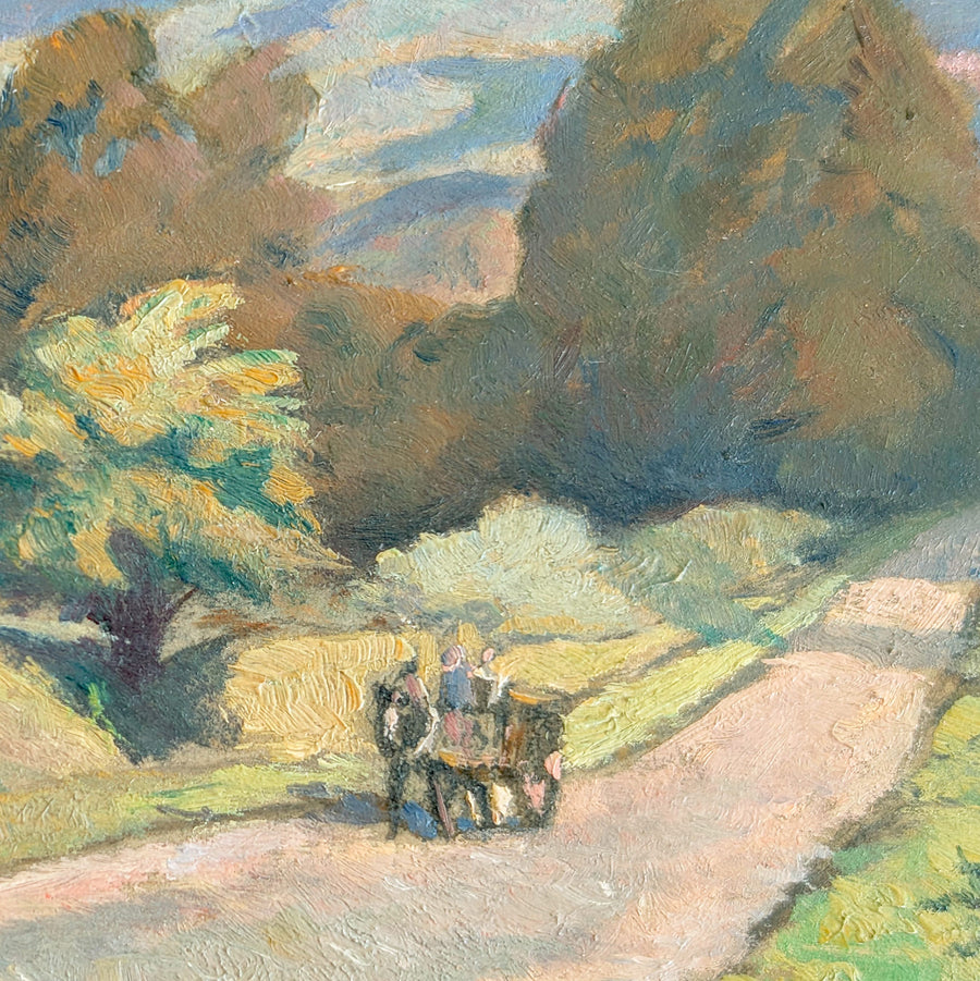 to be : La charrette - French Art Shop