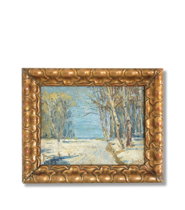 Snowy Path - French Art Shop