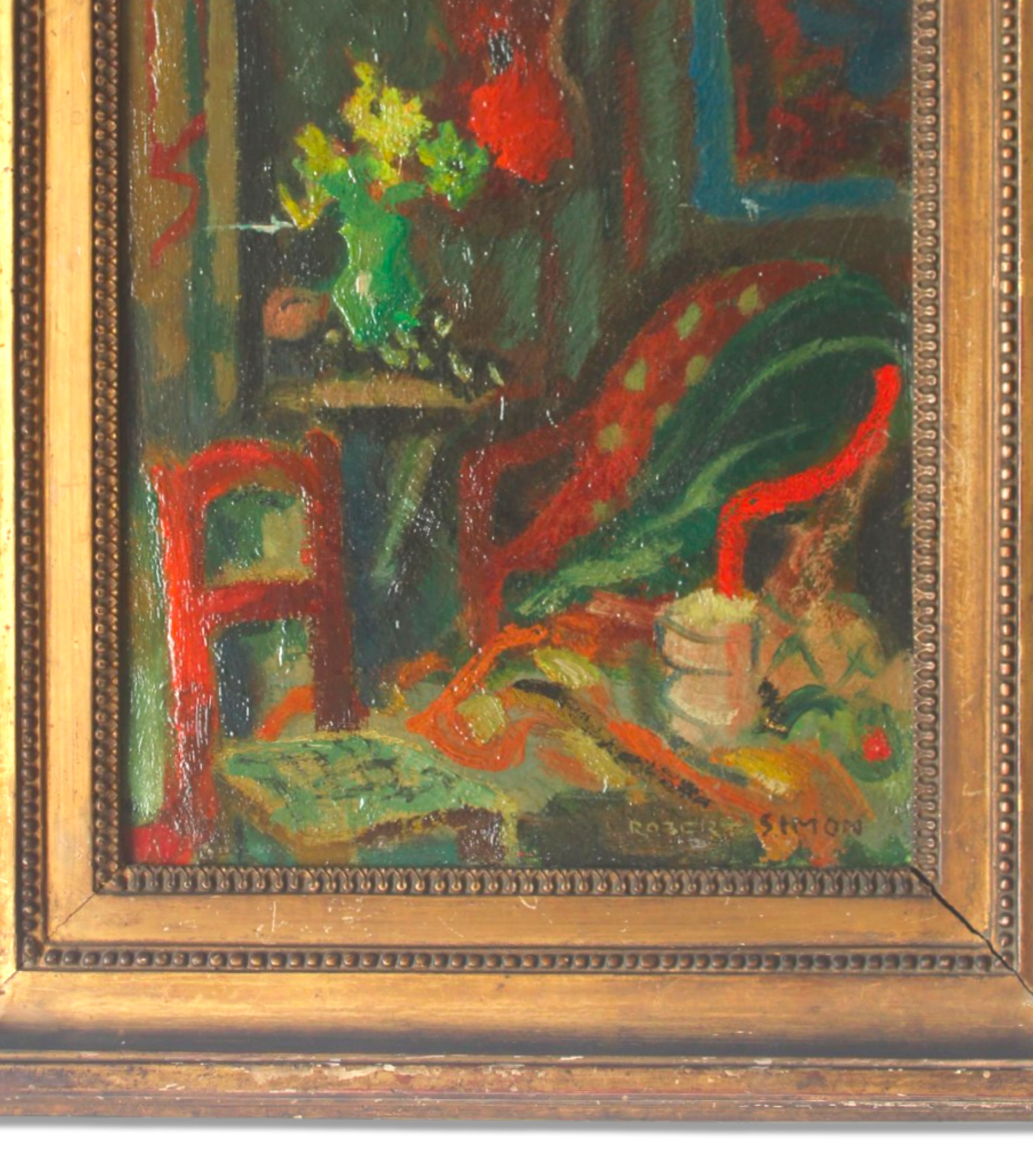Intérieur Robert Simon interior painting