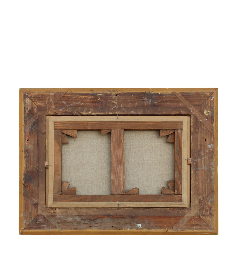 antique Barbizon French oil painting for sale