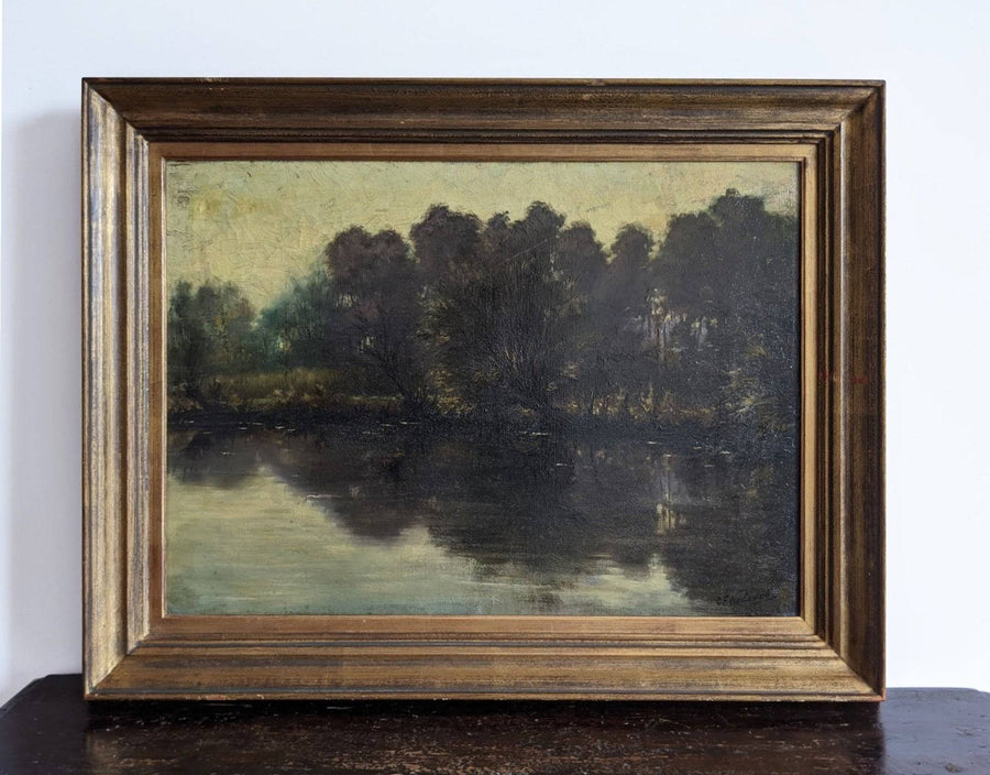 Antique French Landscape Painting - French Art Shop