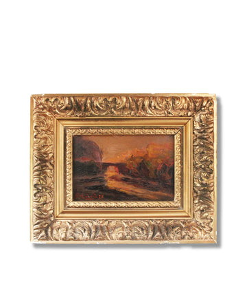 Bridge at Dawn - French Art Shop