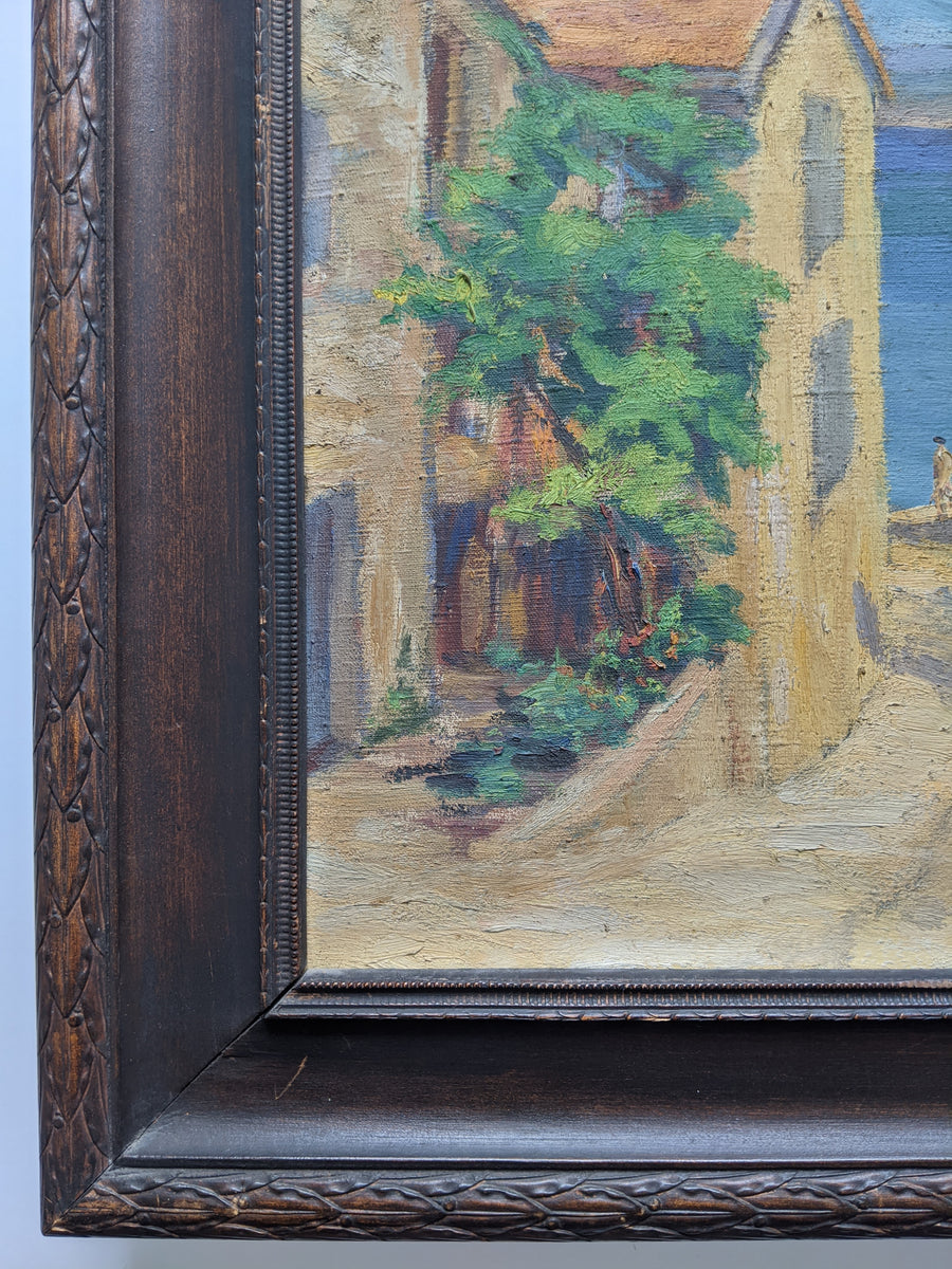 La Descente Au Port - French Art Shop