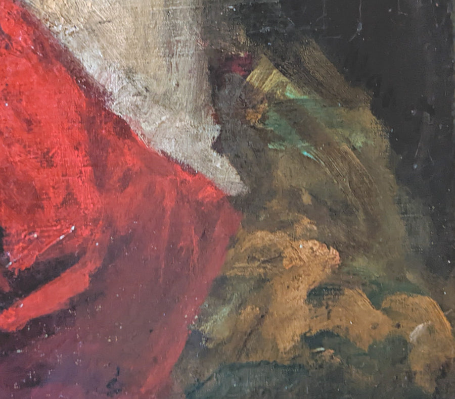 Woman in Red
