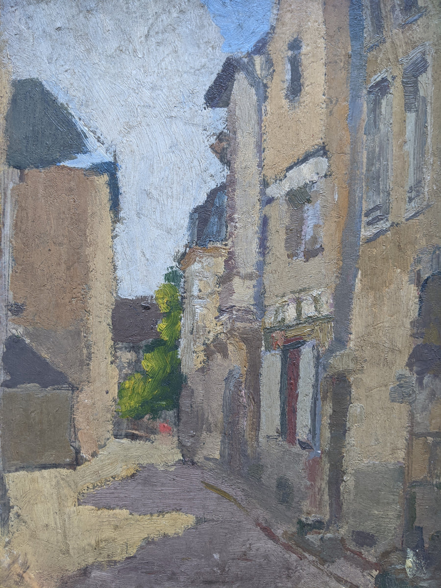 Village Street - French Art Shop