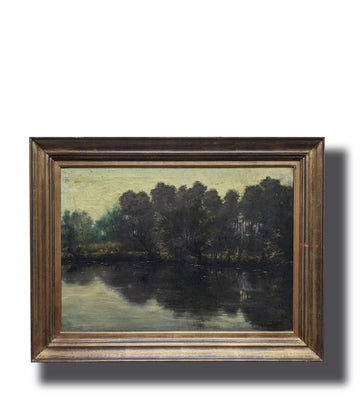 Antique French Landscape Painting - French Art Shop