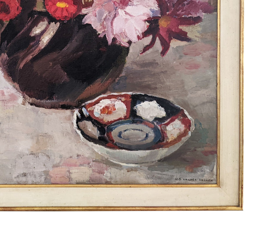 To be edited: Flowers and Bowl - French Art Shop