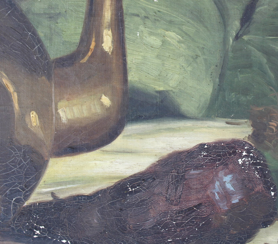 Teapot & Greens - French Art Shop