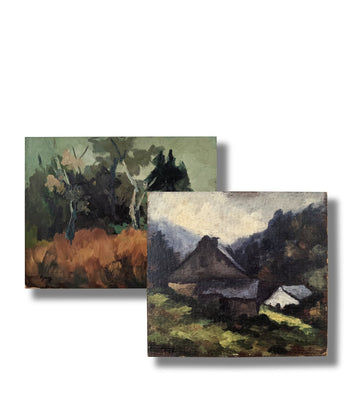 To be edited: Two Landscapes - French Art Shop