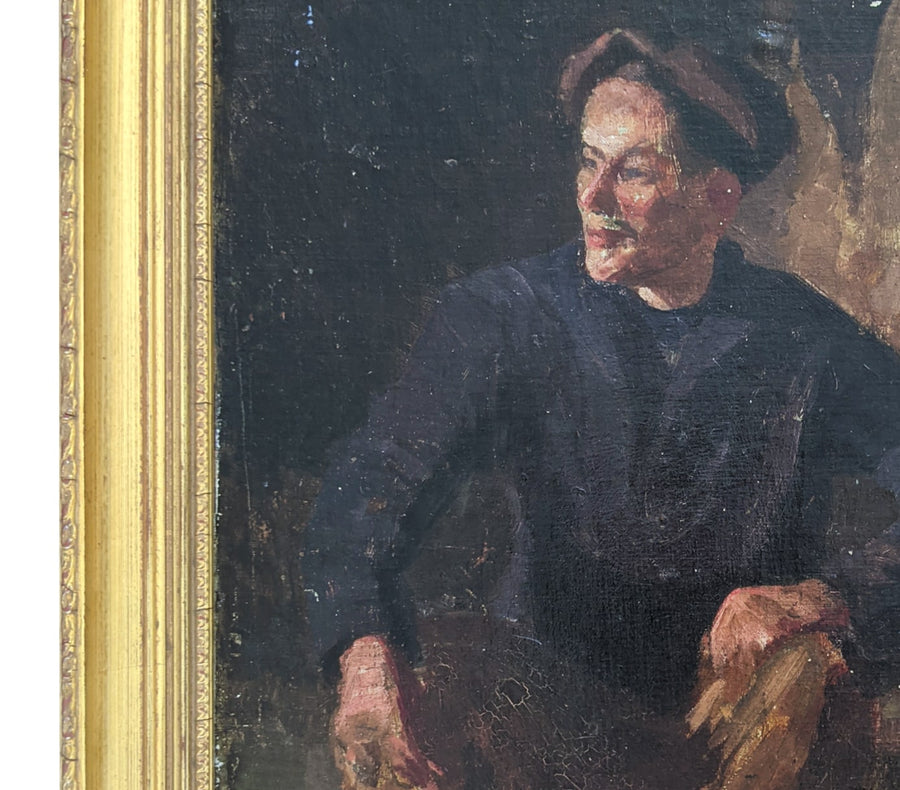 Seated Man - French Art Shop
