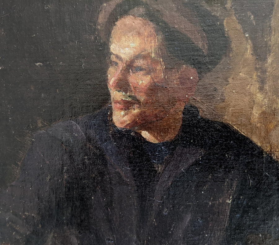 Seated Man - French Art Shop