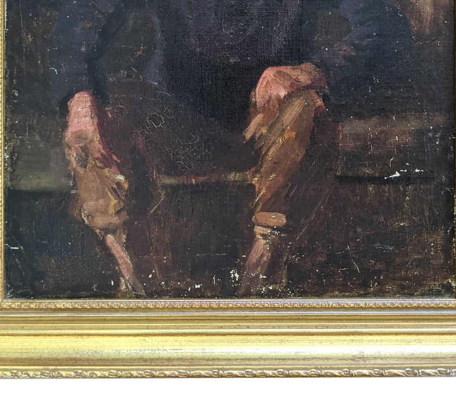 Seated Man - French Art Shop