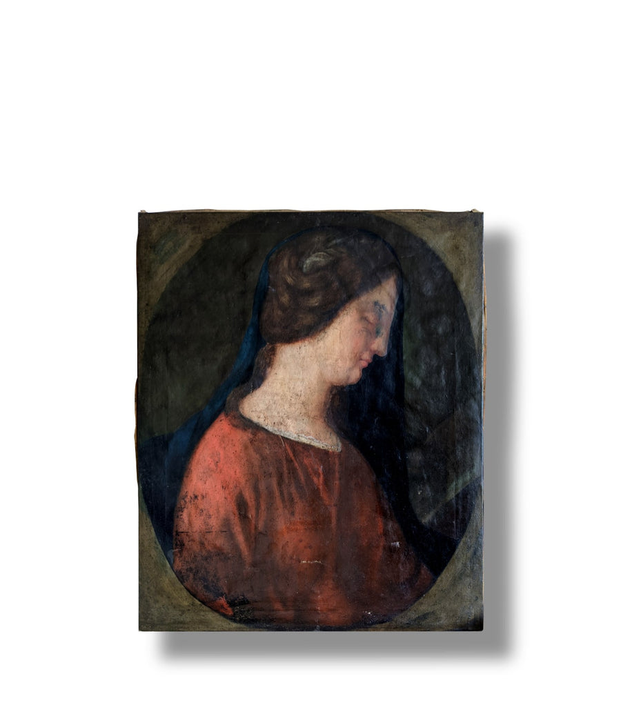 Profile in Rouge - French Art Shop