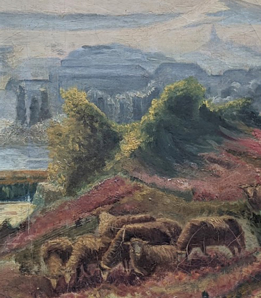 Landscape with Herd - French Art Shop