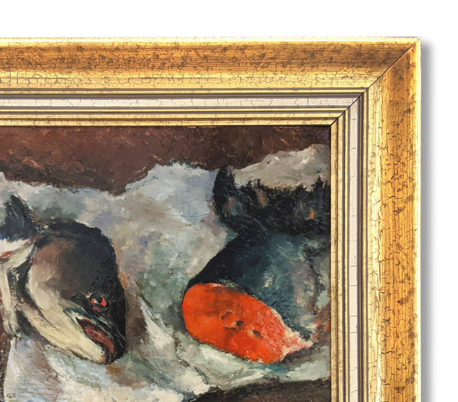 Salmon & Tea Towel