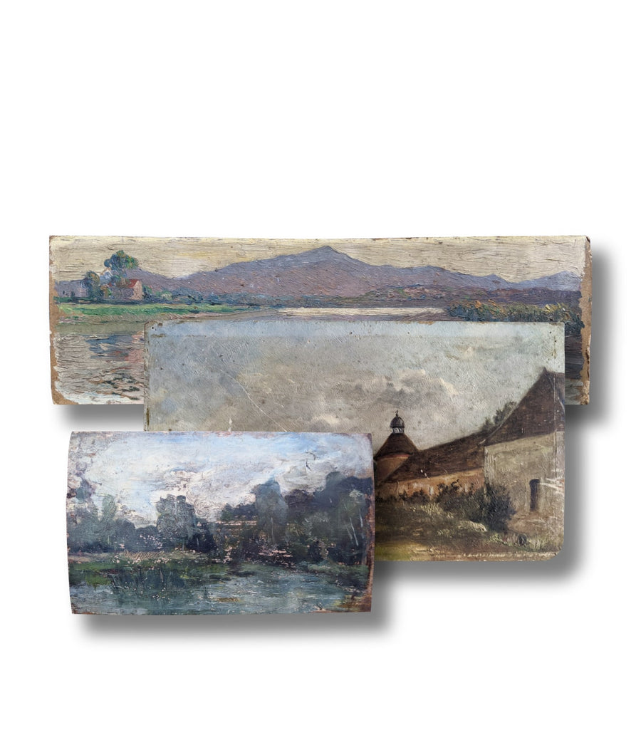 Three landscapes - French Art Shop