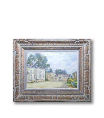 Castle Courtyard - French Art Shop