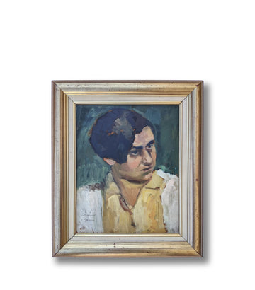 Homme en Jaune - French Art Shop