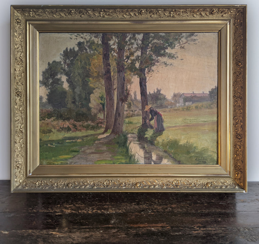 EDITED: La Lavandière - French Art Shop