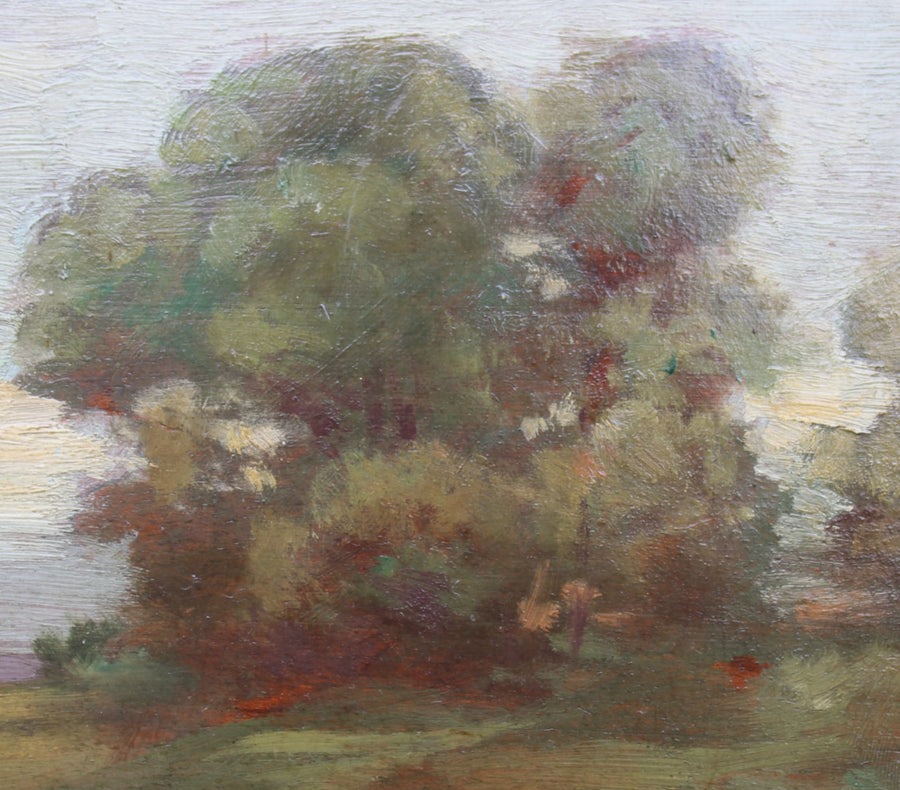 French Antique Landscape Painting for sale