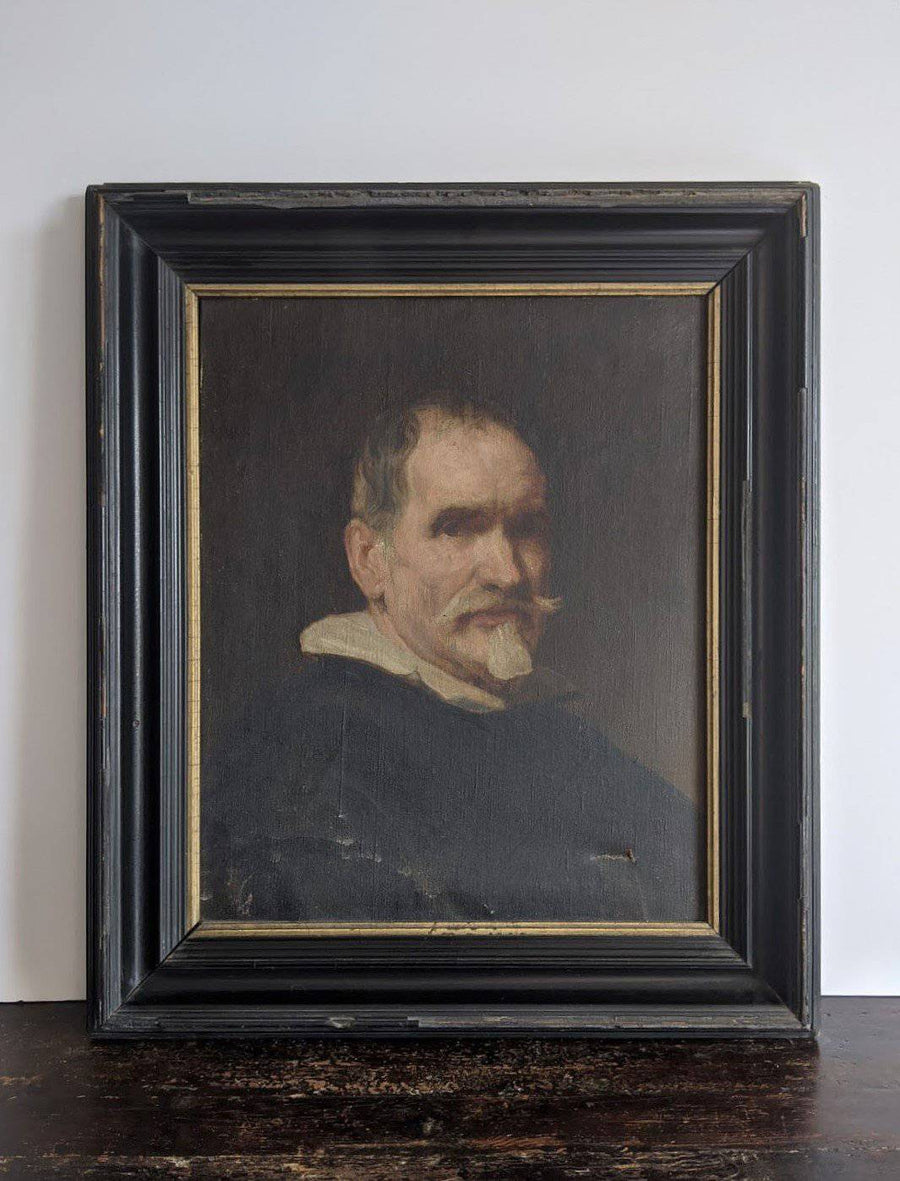 Antique French Portrait Painting - French Art Shop