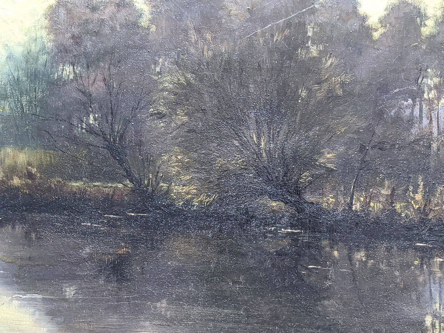 Antique French Landscape Painting - French Art Shop