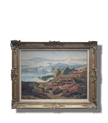 Landscape with Herd - French Art Shop
