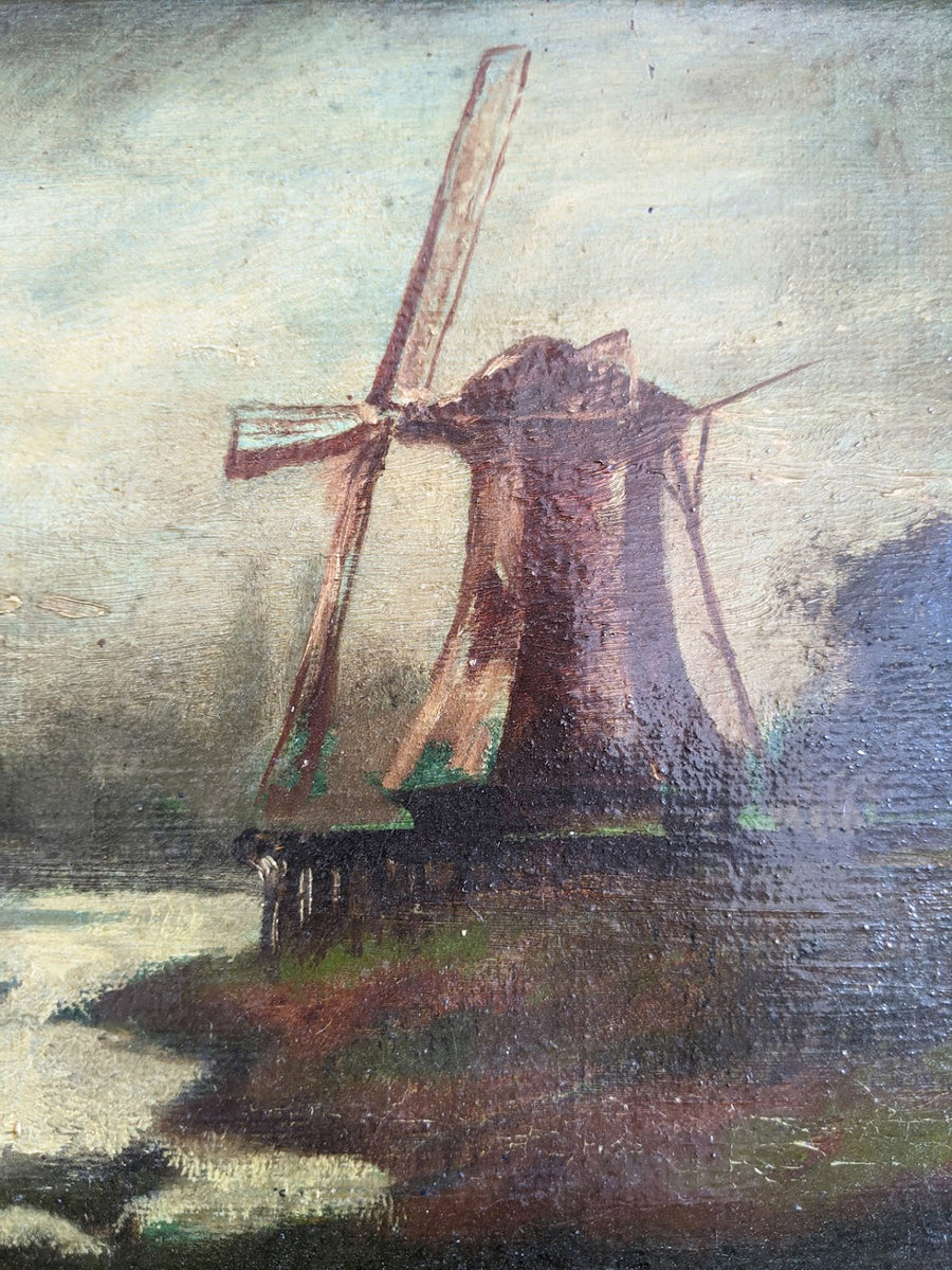 Dark Windmill - French Art Shop