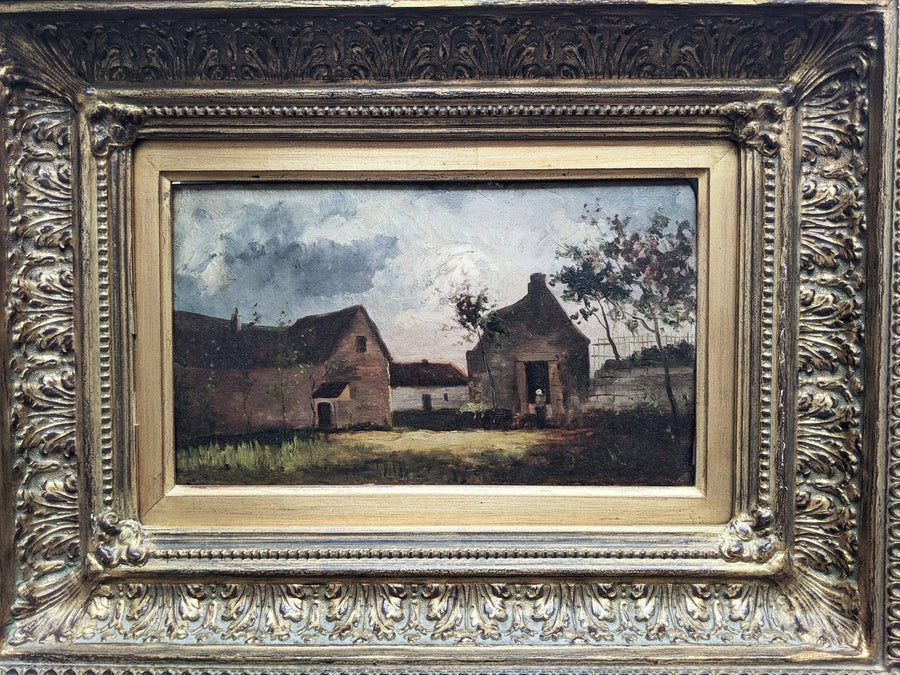 Antique French Landscape Painting - French Art Shop