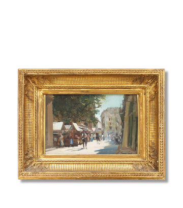 Marché à Valence - French Art Shop